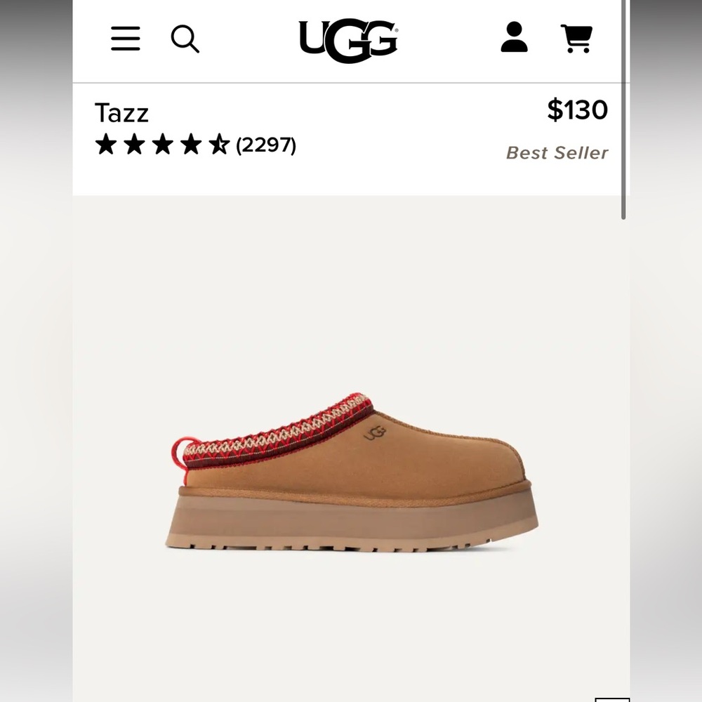UGG Tazz Platform Slippers